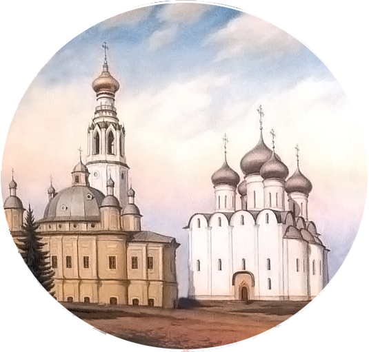 Воскресенский и Софийский Успенский кафедральный собор г. Вологды